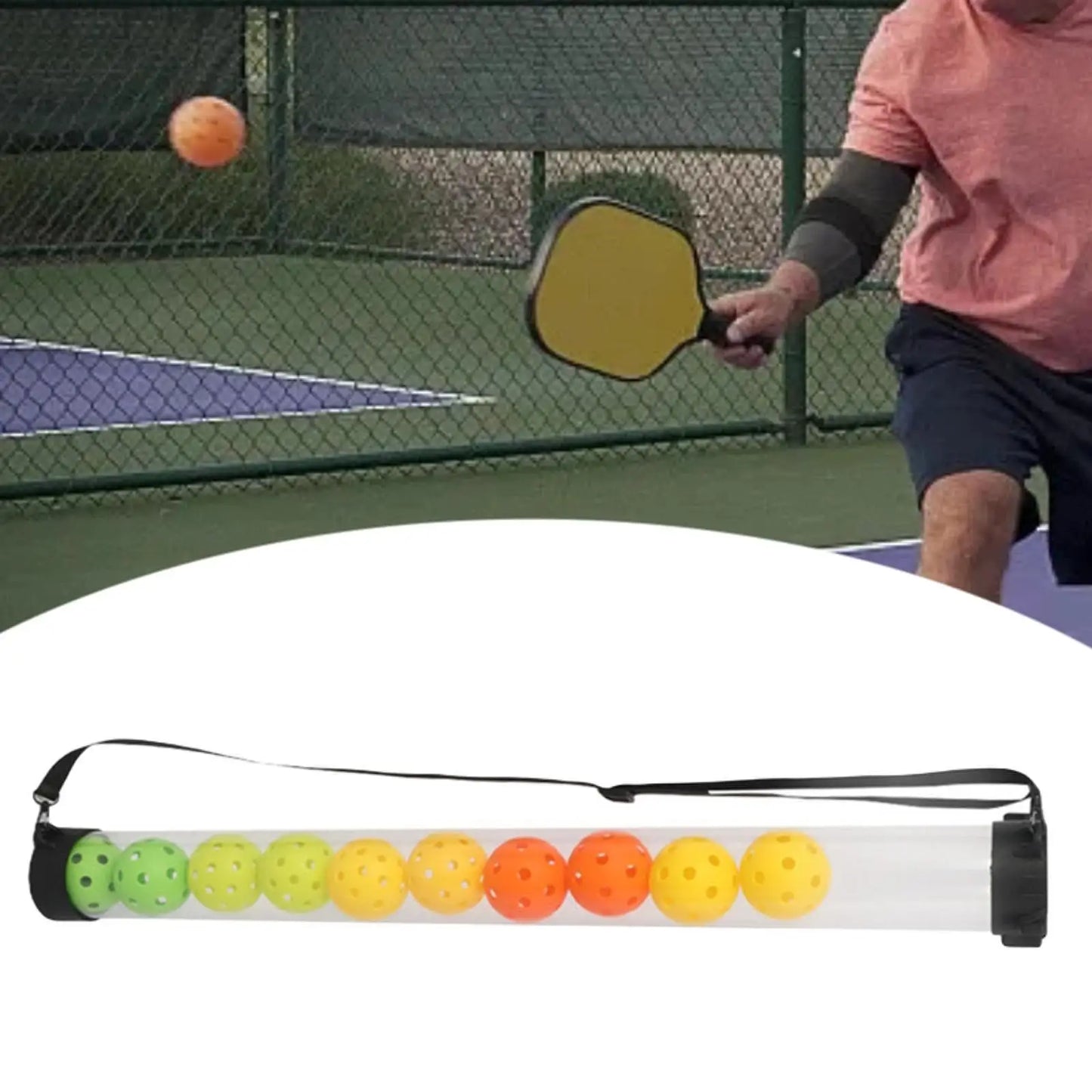 Pickleball Ball Pickup Tube – Portable Retriever